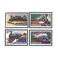 Australia 1979 (117) Australian Stream Locomotives Set of 4 MUH SG 715/18