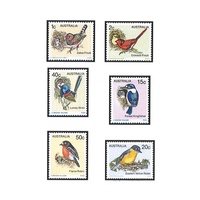 Australia 1979 (120) Australian Birds Definitive Issue Set of 6 MUH SG 669, 670, 672, 674, 678, 679