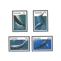 Australia 1982 (149) Whales Set of 4 MUH SG 838/41
