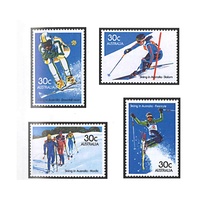 Australia 1984 (180) Skiing in Australia Set of 4 MUH SG 915/18