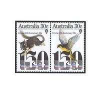 Australia 1984 (187) 150th Anniversary of Victoria Set of 2 MUH SG 959/60