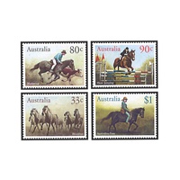 Australia 1986 (209) Horses Set of 4 MUH SG 1010/13
