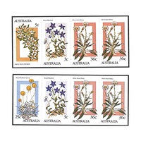 Australia 1986 (215) Alpine Wildflowers Booklets MUH SG 1028/31