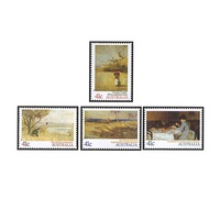 Australia 1989 (259) Australian Impressionist Paintings Set of 4 SG 1212/15