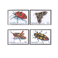 Australia 1991 (289) Australian Insects Set of 4 MUH SG 1287/90