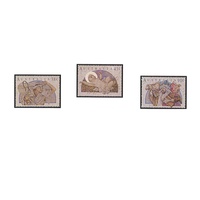 Australia 1991 (297) Christmas Set of 3 MUH SG 1309/11