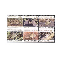 Australia 1992 (299) Threatened Species Definitve Set of 6 MUH SG 1312/17
