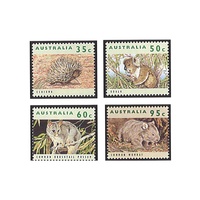 Australia 1992 (309) Australian Wildlife Definitive Set of 4 MUH SG 1362, 1364/5, 1369