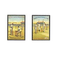 Australia 1992 (312) Centenary of the Sheffield Shield Cricket SG 1381/82