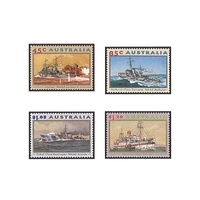 Australia 1993 (317) Naval & Maritime War Vessels Set of 4 SG 1397/400