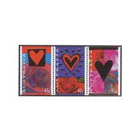 Australia 1995 (346) St Valentines Day Strip of 3 MUH SG 1507/09