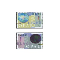 Australia 1995 (349) Opals National Gemstones Set of 2 MUH SG 1518/19
