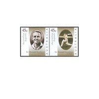 Australia 1997 (384) Australian Legends Sir Donald Bradman SG 1663/4