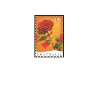Australia 1997 (385) Valentines Day Roses MUH SG 1665/66