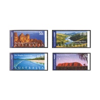 Australia 2001 (478) International Post Panoramas of Australia Set of 4 SG 2121/24