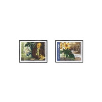 Australia 2001 (480) Joint Issue with Sweden Voyage with Captain Cook Set of 2 MUH SG 2134/35