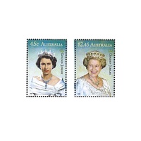 Australia 2002 (488) Queen's Golden Jubilee Year Set of 2 MUH SG 2170/71
