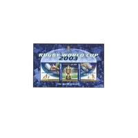 Australia 2003 (525) Rugby World Cup Mini Sheet MUH SG MS2342