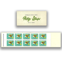 Australia Defence Forces (Vietnam) 1967 Thornbill Booklet of 5cx10 Stamps BW128ba 15-17