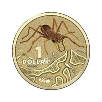 Australia 2014 things That Sting Bull Ant $1 Dollar Coloured UNC Coin Carded