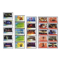Australia 2006 (583) Commonwealth Games Melbourne Set of 17 Sheetlets SG MS2607/23