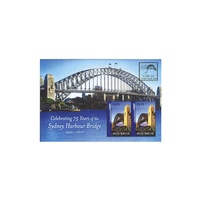 Australia 2007 (618) 75th Anniversary of Sydney Harbour Bridge Ovpt Mini Sheet SG MS2838b