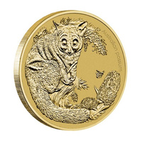 Australia 2013 Bush Babies Possum $1 One Dollar UNC Coin Perth Mint Carded