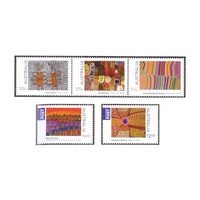 2009 (671) Indigenous Culture Set of 5 MUH