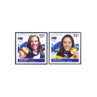 Australia 2010 (701) Winter Olympics Gold Medallists Set of 2 SG 3353/54