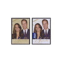 Australia 2011 (747) Royal Wedding Set of 2 MUH SG 3588/89
