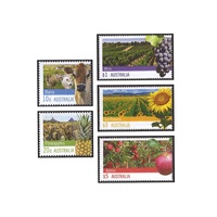 Australia 2012 (779) Farming Australia Set of 5 MUH SG 3742/3, 3748/50