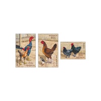 Australia 2013 (840) Australian Poultry Breeds Set of 3 MUH SG 4056/58