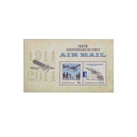 Australia 2014 (871) Centenary of the First Air Mail Flight mini sheet SG MS4192