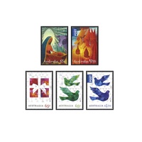 Australia 2015 (929) Christmas Set of 5 MUH SG 4471/2, 4476/8