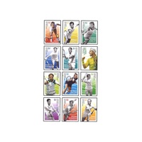 Australia 2016 (932) Australian Legends Singles Tennis Set of 12 MUH SG 4498/509