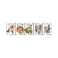 2016 (952) Fair Dinkum Aussie Alphabet part 2 Set of 5 MUH