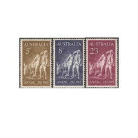 1965 (SG373/5) 50th Anniversary of Gallipoli Landing Set of 3 MUH