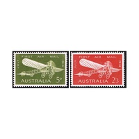 1964 (SG370/1) 50th Anniversary of First Airmail Single Stamp