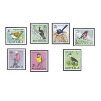 1964-1965 (SG363/9) Birds Definitives Set of 7 MUH