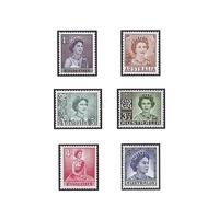 1959-1962 (SG308/14) Queen Elizabeth II Definitives Set of 6 MUH