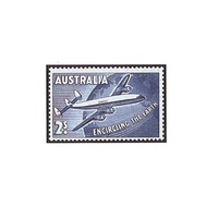 Australia 1958 (SG300) Inauguration of Qantas Round the World Air Service