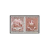 1950 (SG239/40) Centenary of First Adhesive Stamps in Australia
