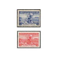 Australia 1936 (SG159/60) Opening of Submarine Cable between Mainland & Tasmania