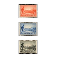 1934 (SG147/9) Victorian Centenary Set of 3 MUH Perf 10 1/2
