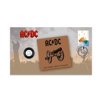 Australia 2021 AC/DC For Those About to Rock (We Salute You) Stamp & 20c Coin Cover - PNC