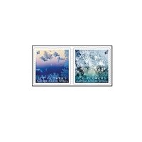 AAT Stamps 2016 Ice Flowers Self-adhesive Set MUH