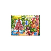 Christmas Island 2015 Christmas Set of 2 MUH