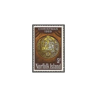 1969 (SG102) Norfolk Island Christmas MUH