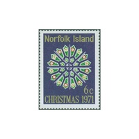 1971 (SG125) Norfolk Isl. Christmas MUH