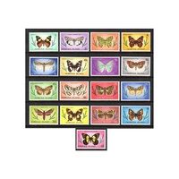 1976-77 (SG179/95) Norfolk Island Butterflies & Moths